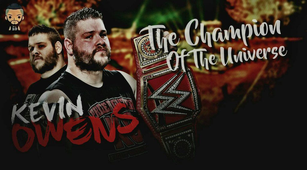 The Universal Champion Kevin Owens Wallpaper By