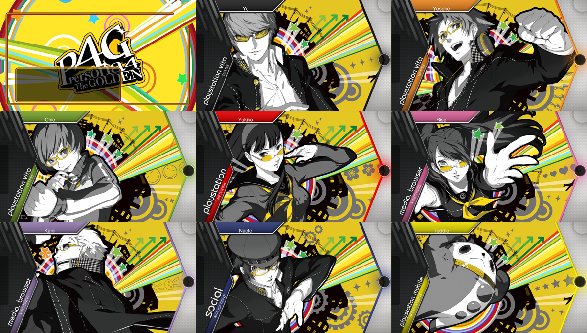 Persona Golden Theme Pack By Ravenscythe18 Customization Wallpaper