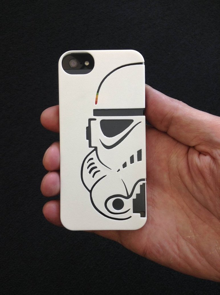 Stormtrooper iPhone Wallpaper Case By