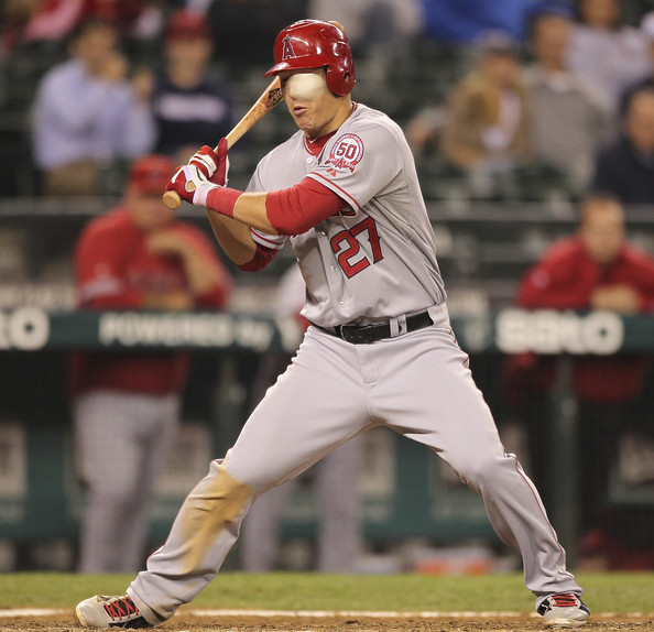 Mariners In This Photo Mike Trout Of The Los Angeles