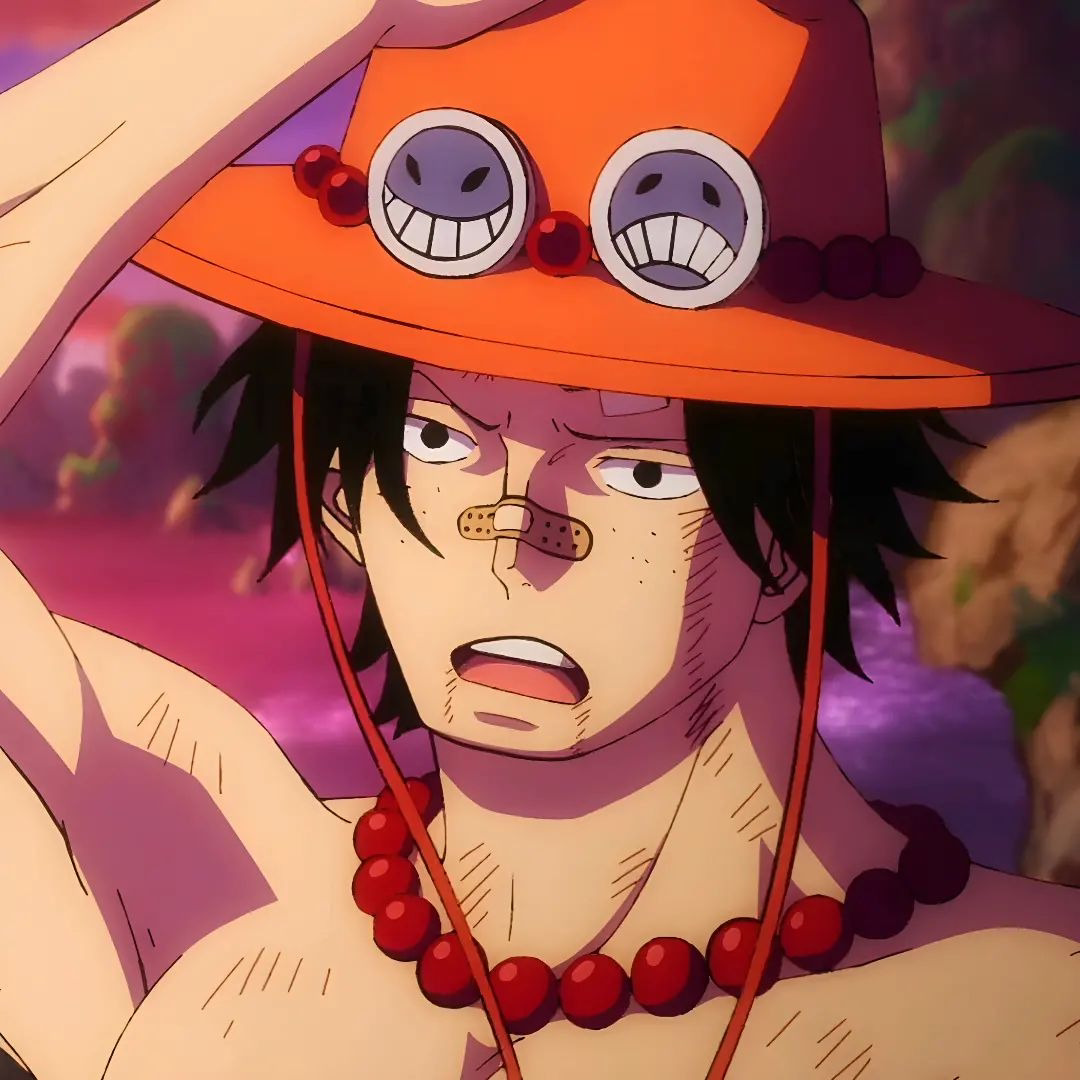 One Piece Ace Manga Aesthetic Hat Wallpaper