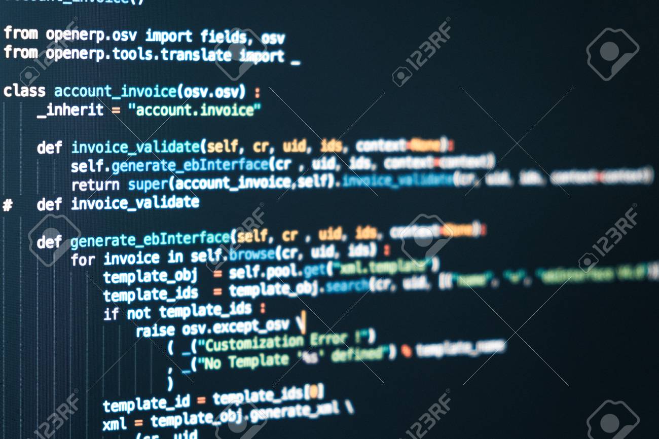 Coding Programmer Abstract Background Puter Language Script