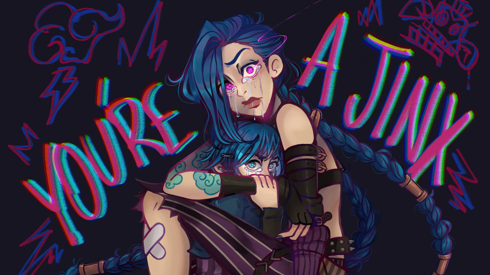 Jinx Arcane Wallpaper