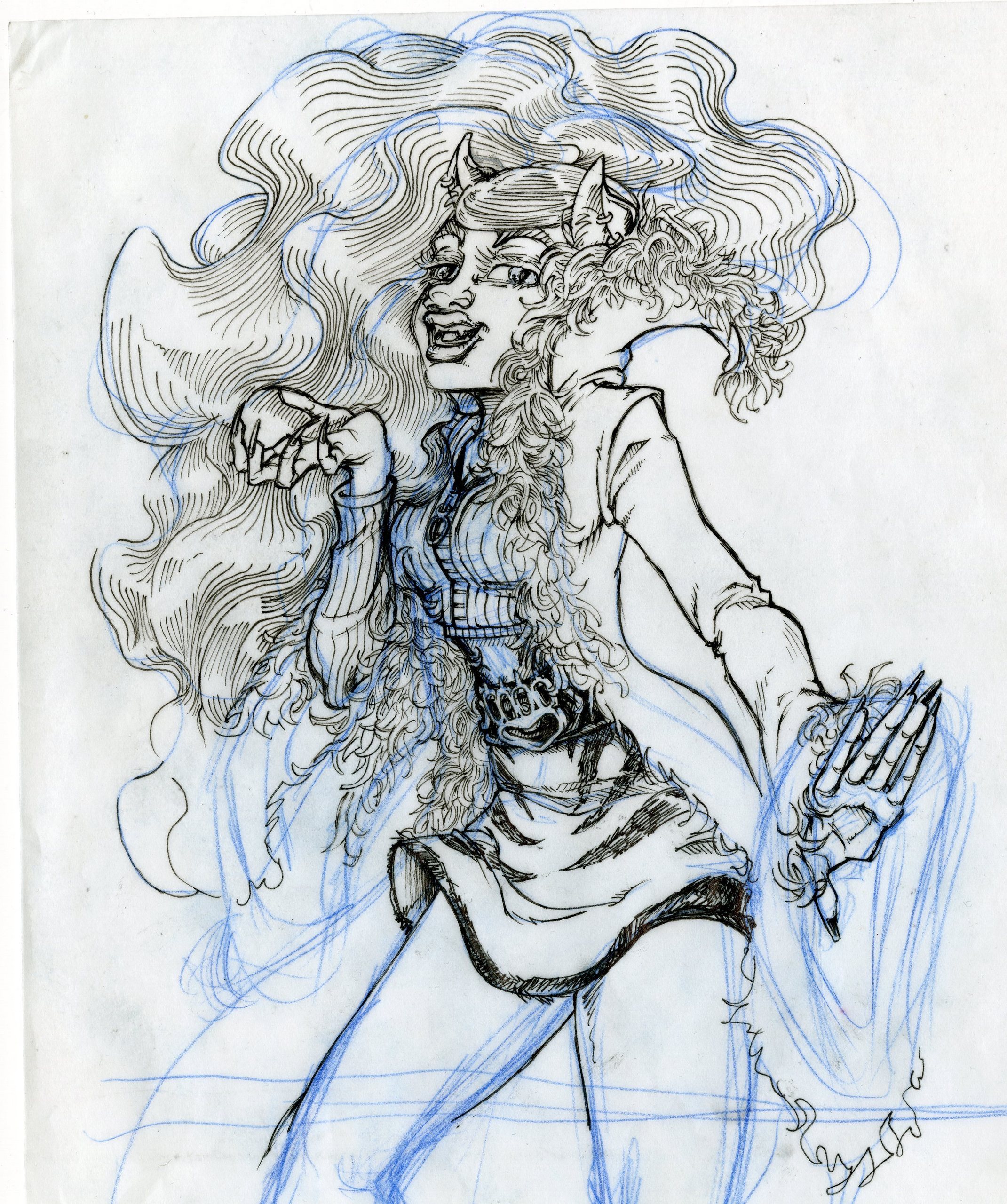 Monster High Image Clawdeen Fan Art Wip HD