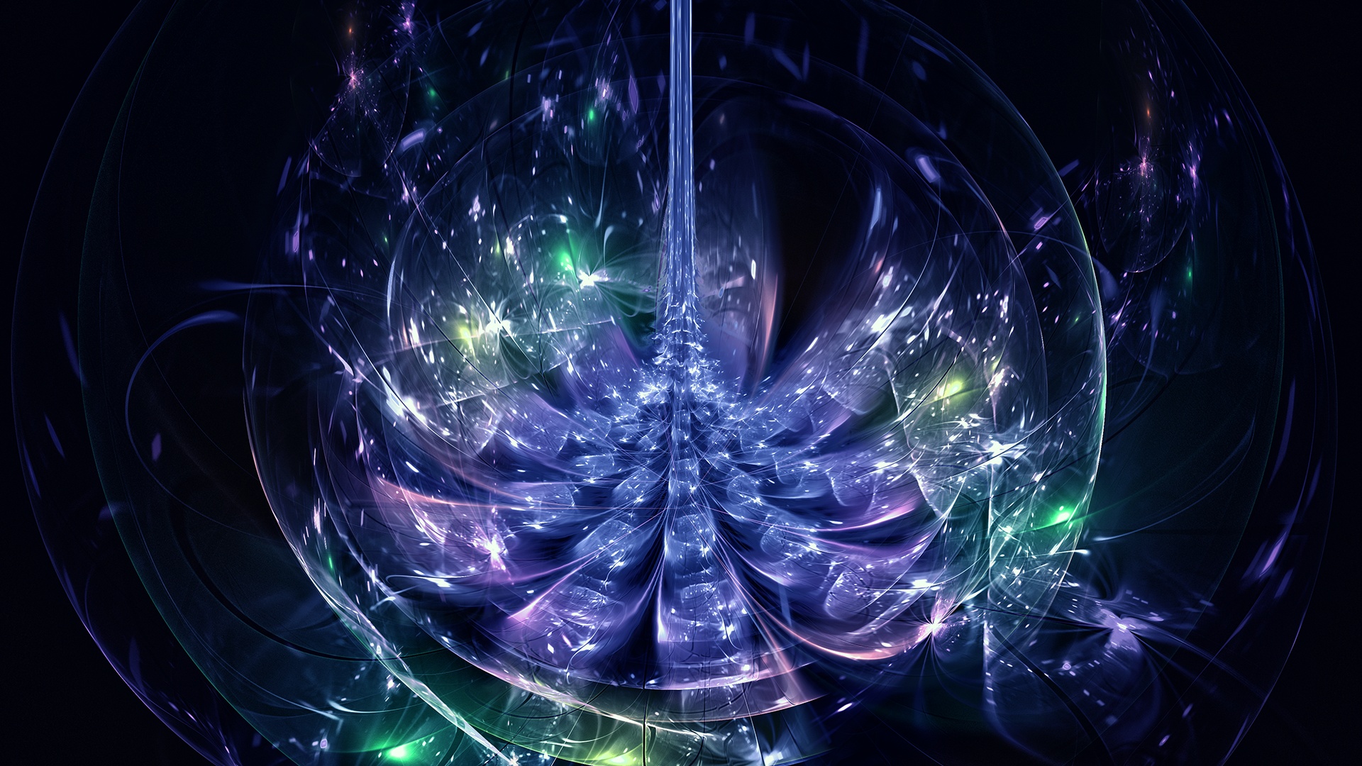 Crystal flower HDR render The Official JWildfire Blog