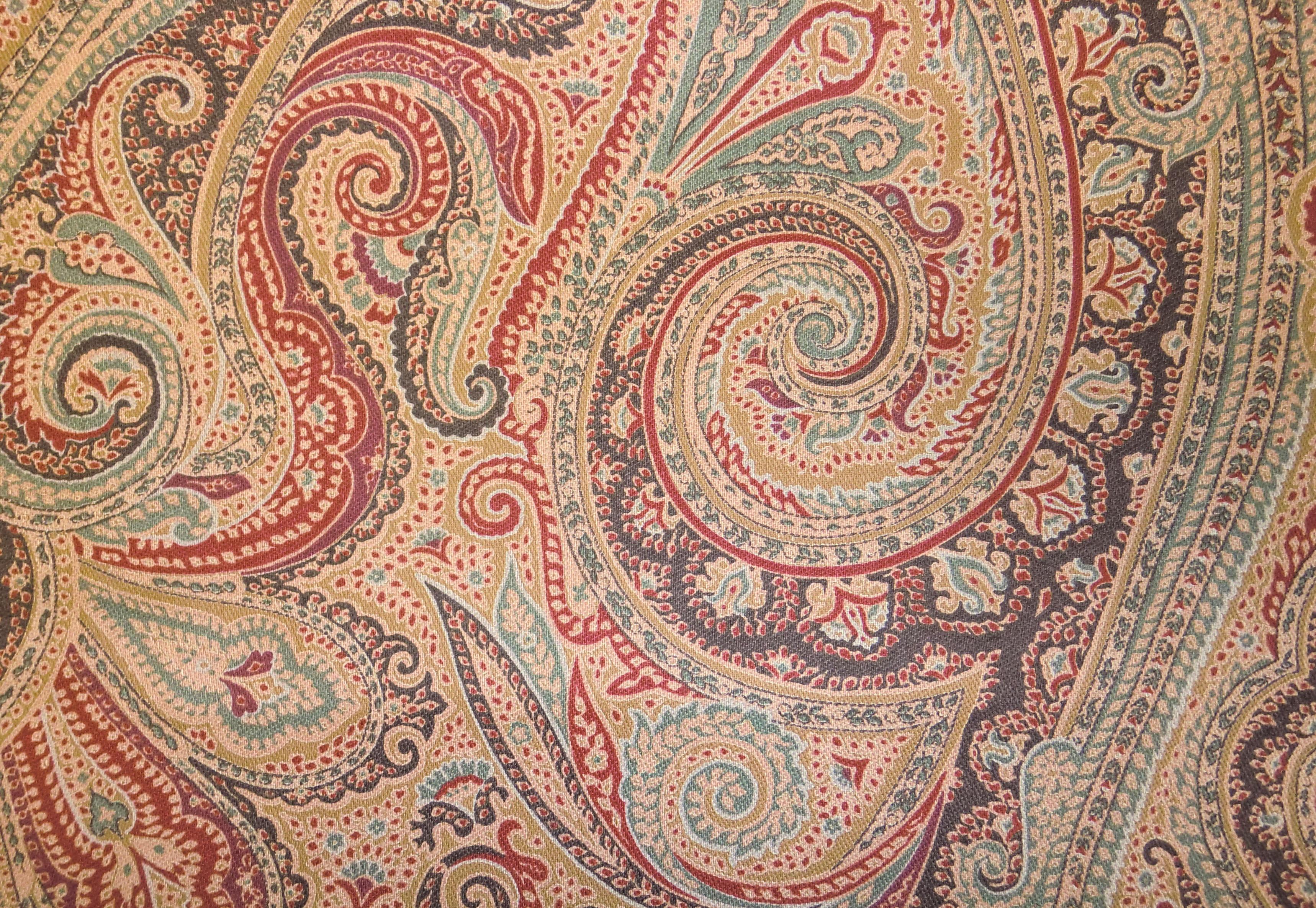 Paisley Fabric Design And