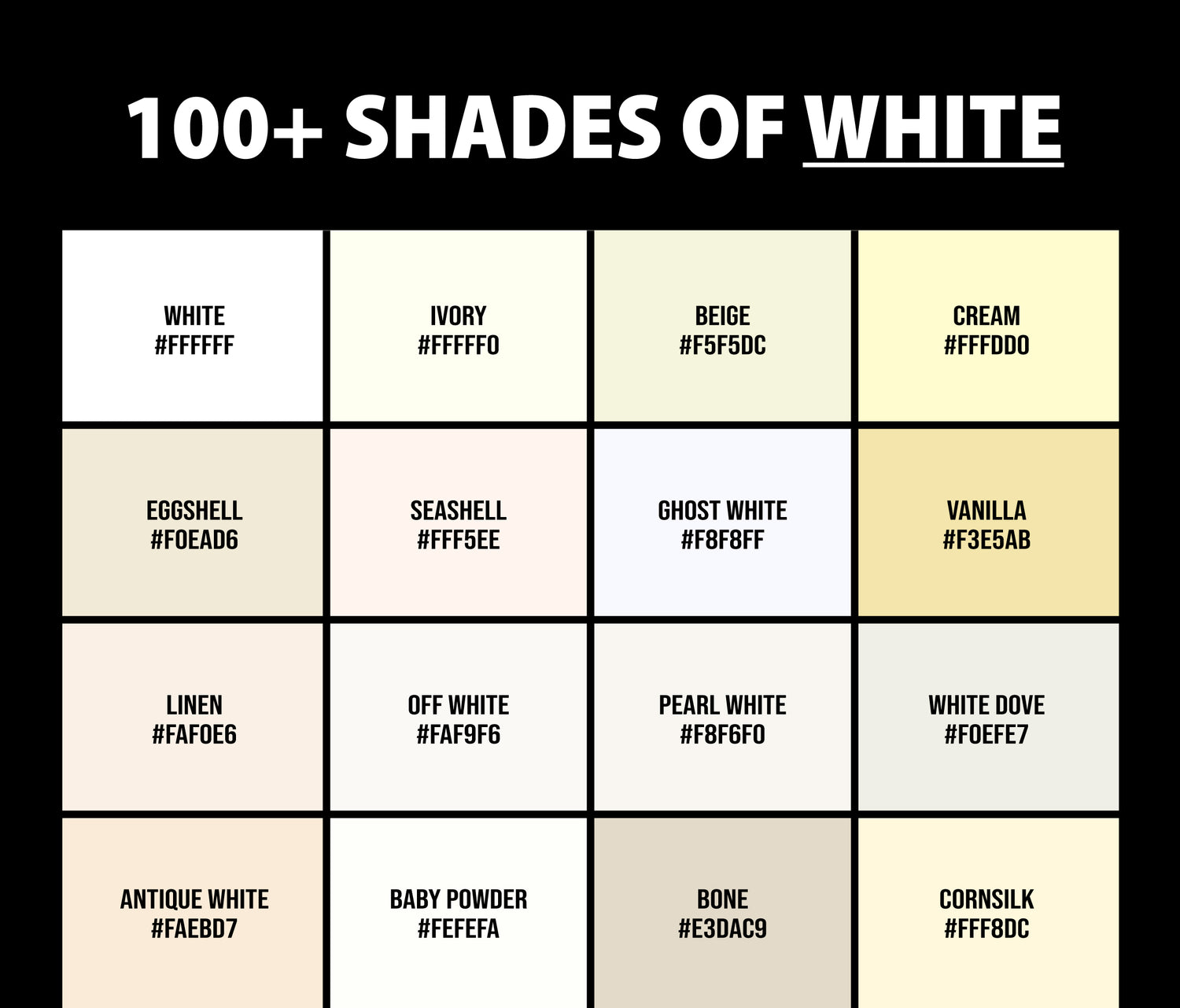 Shades Of White Color Creativebooster Wallpaper