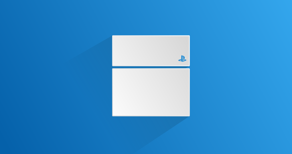 PlayStation 4 Wallpaper Console by ghija on