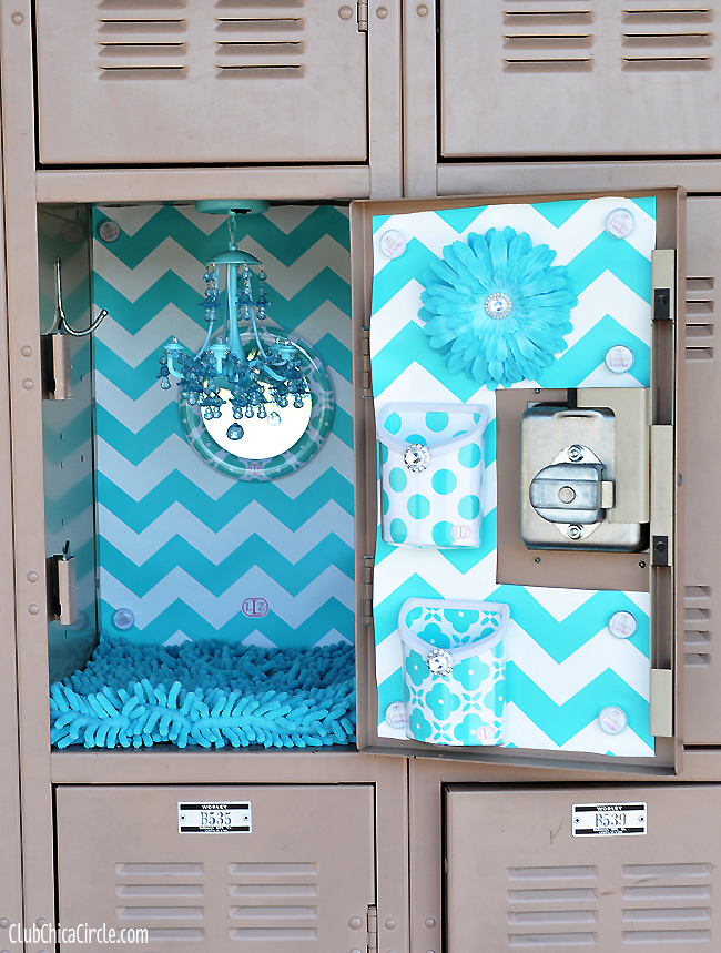Glam Up Your Locker With Llz By Lockerlookz Club Chica Circle