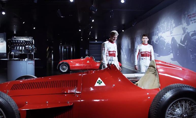 Video Di Lancio Alfa Romeo Sauber C37 Formula1 It
