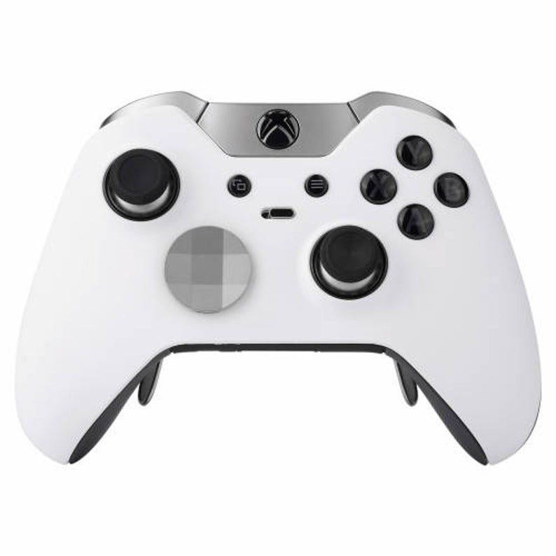 Soft Touch White Xbox One Elite Rapid Fire Modded Controller
