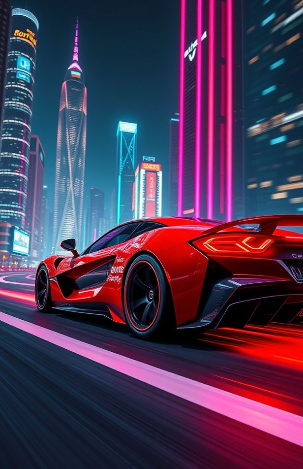 3d Cars HD Wallpaper