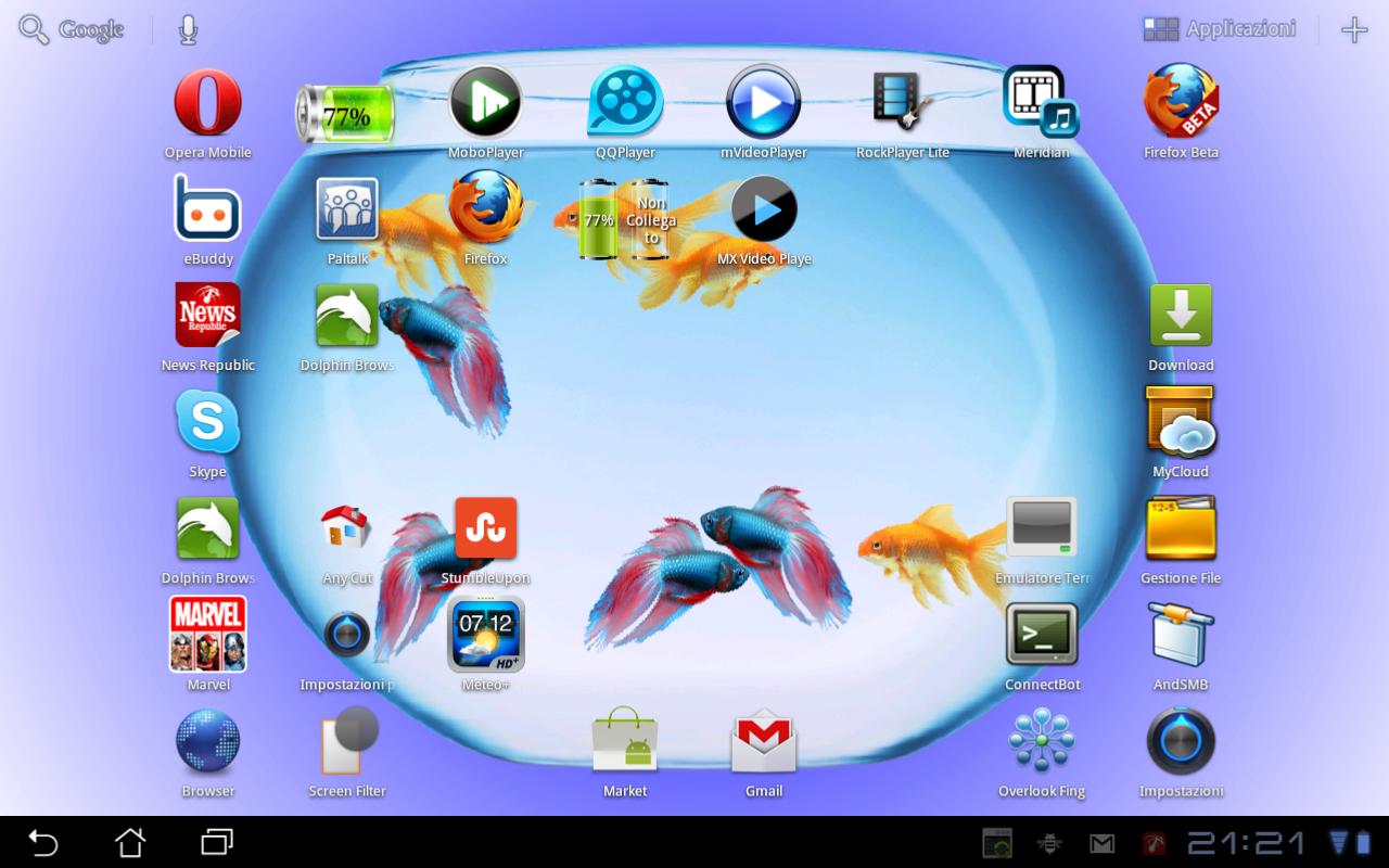 My Fish Bowl Live Aquarium Android Apps On Google Play