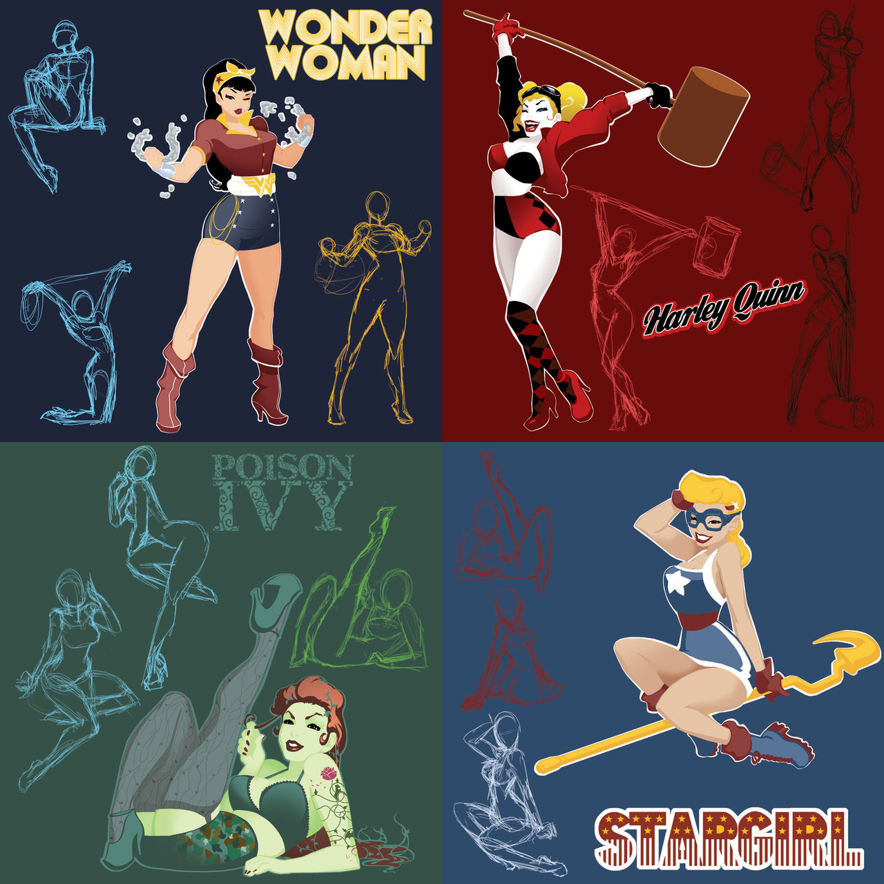 Dc S Bombshell Concepts By Thechamba
