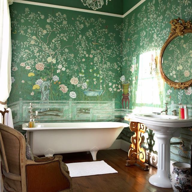 Chic Chinoiserie Wallpapers Home Decor Pinterest