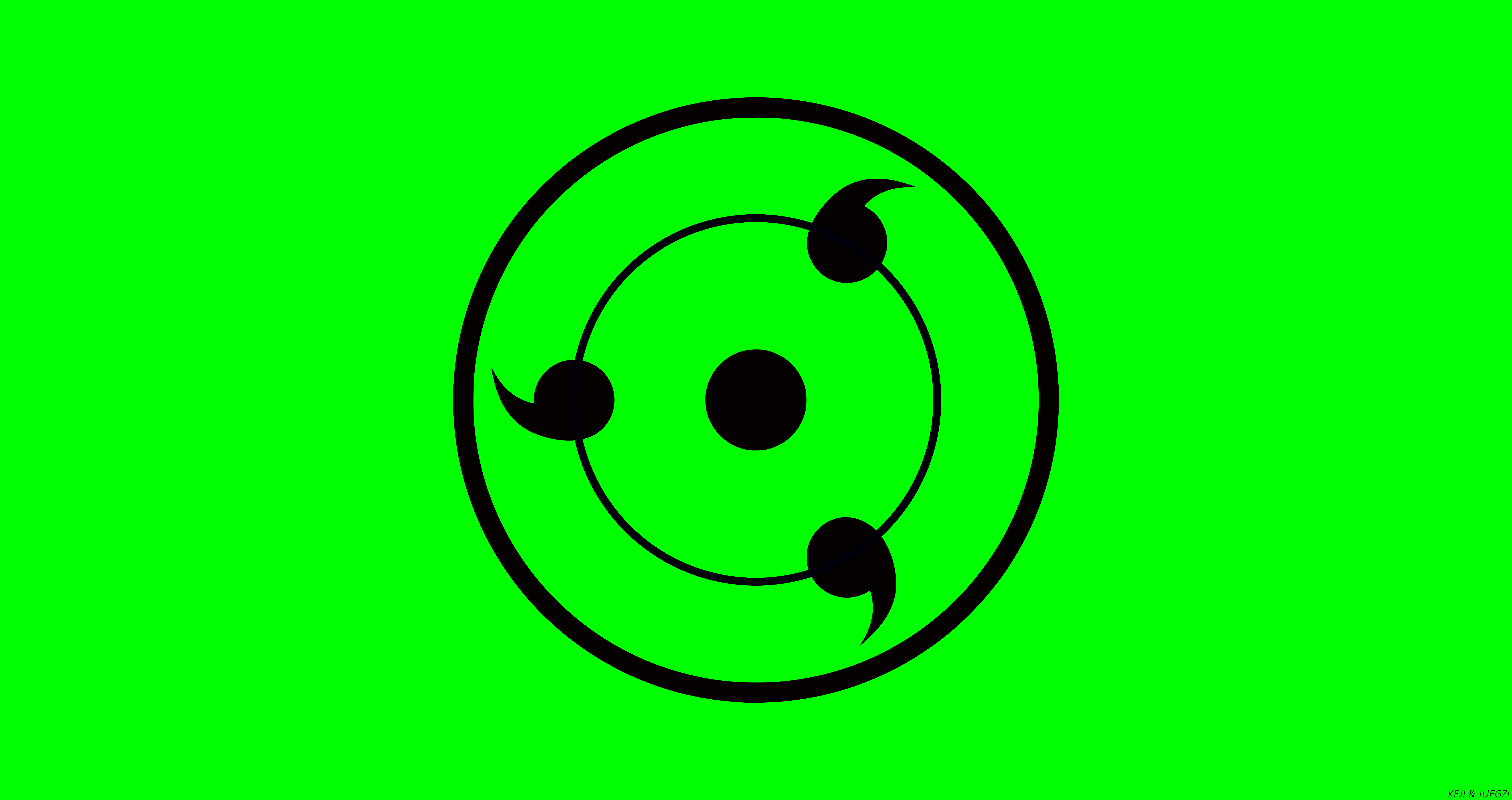 Anime Minimalist Naruto Sharingan Wallpaper
