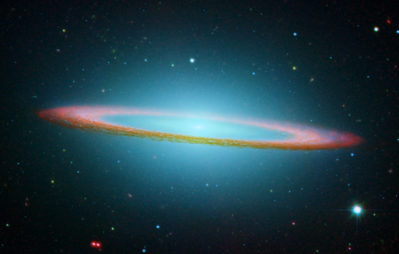 Wallpaper Hubble Galaxy Constellation Telescope Sombrero