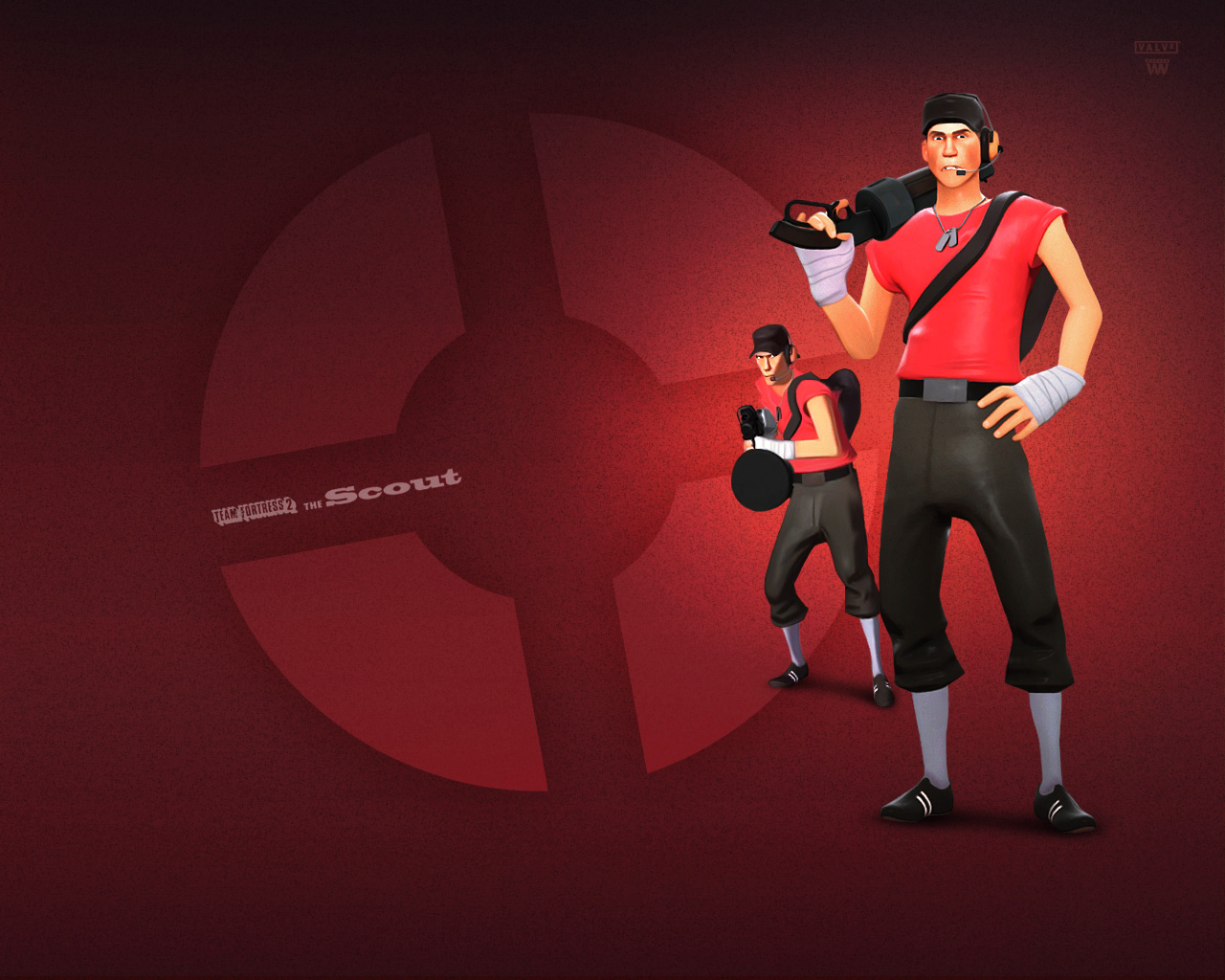 Free Download Team Fortress 2 Scout Wallpaper Forwallpapercom 1280x1024 For Your Desktop 