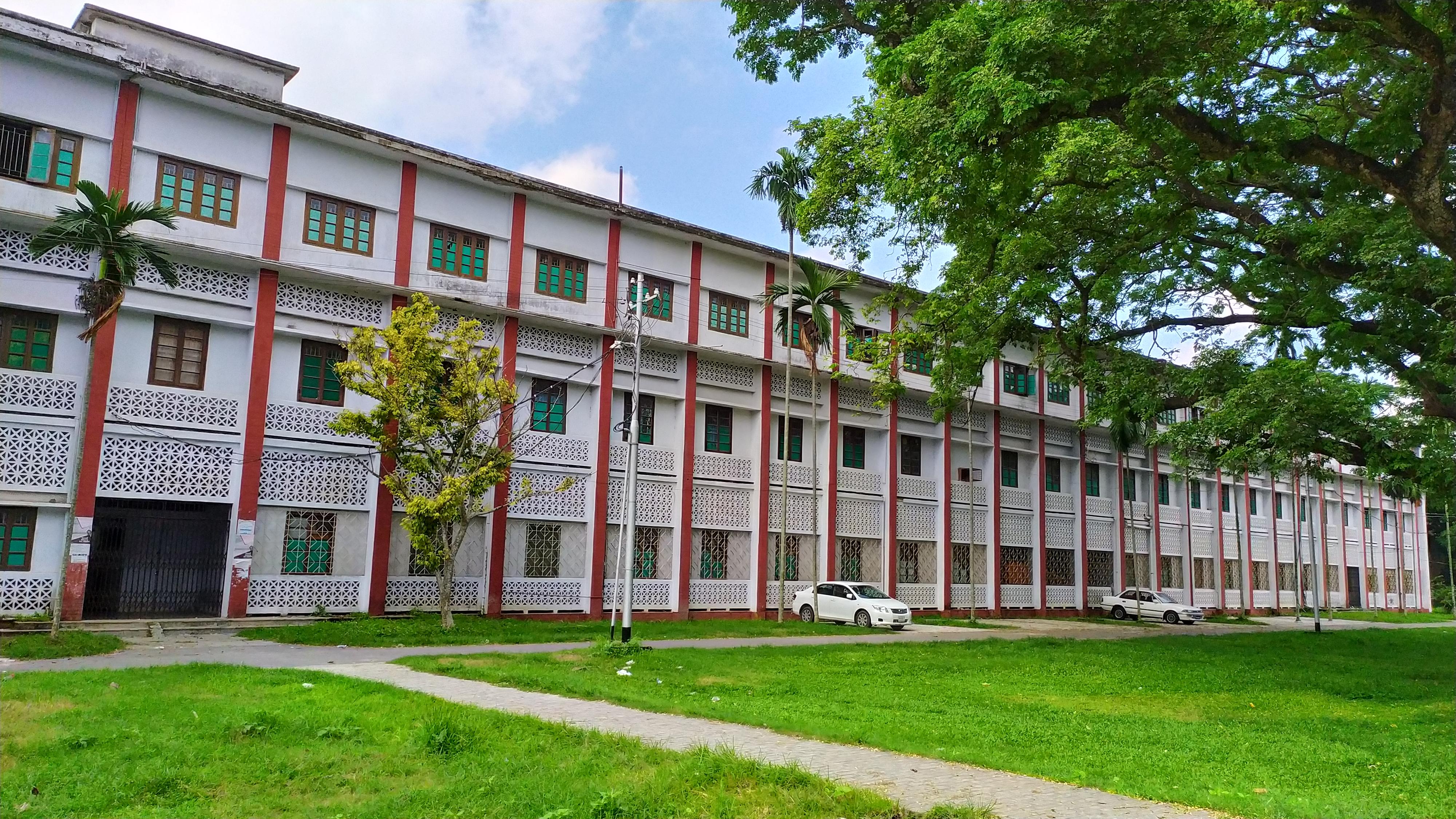 File Rear Of Satyendra Nath Bose Academic Building Jpg