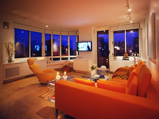 DP Berliner white orange living roo fortable living room wallpapers