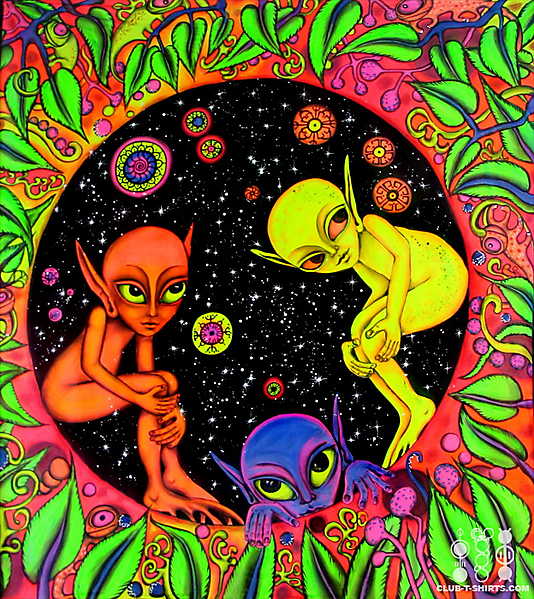 Art Category Trippy By Clubtshirts Image Aliens
