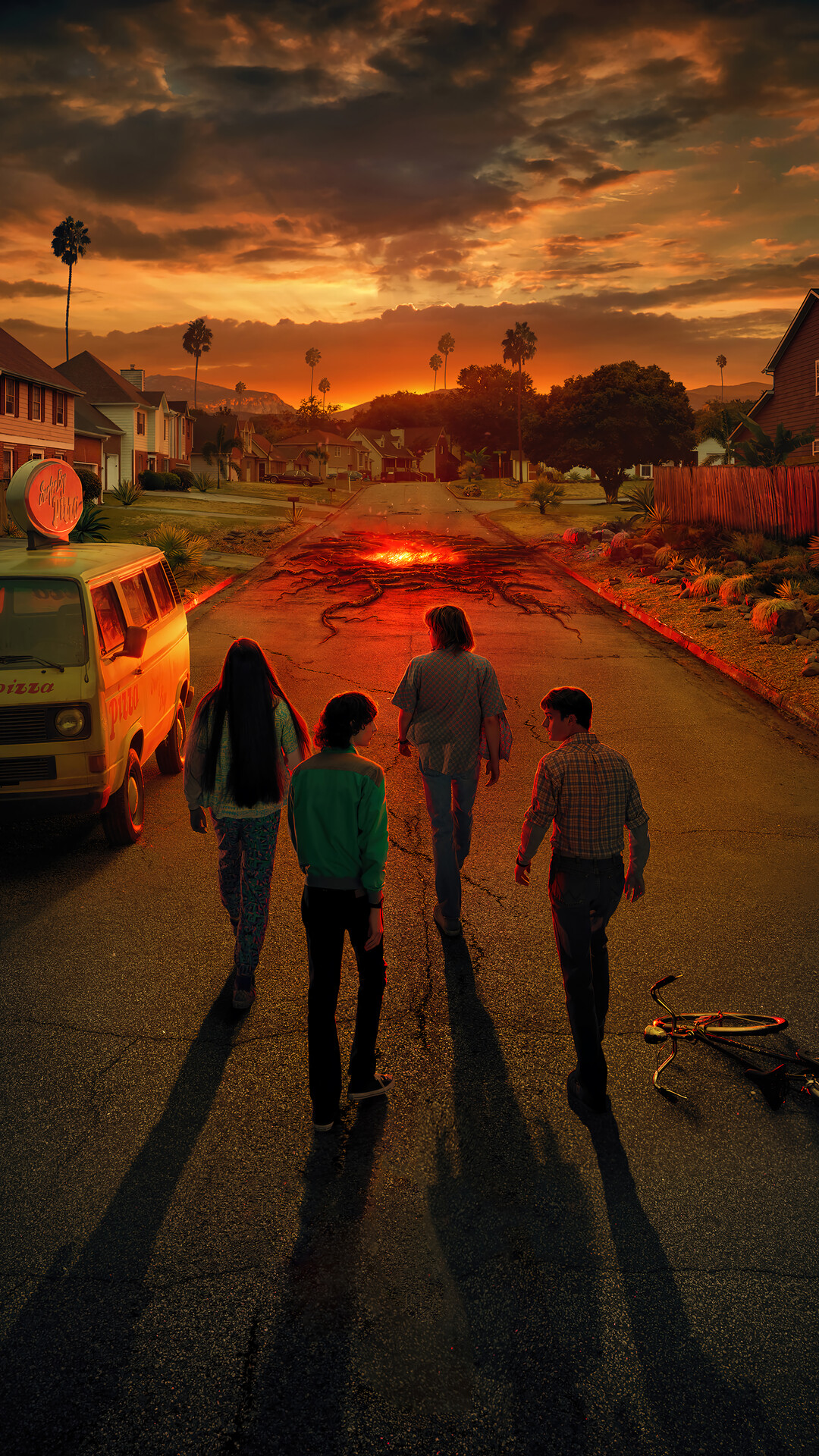 Stranger Things Season Poster 4k Wallpaper