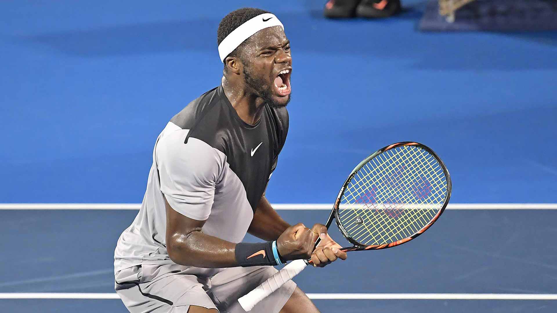 Tiafoe Reaches Second Straight Quarter Final With Win Over Del