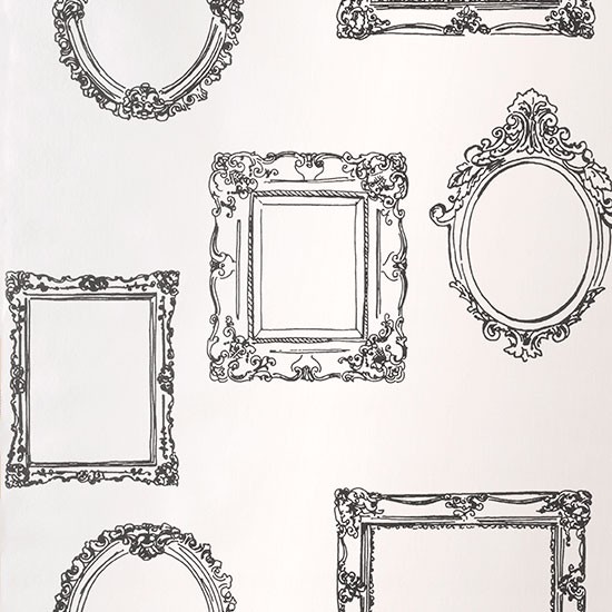 Frames Fabric Wallpaper and Home Decor  Spoonflower