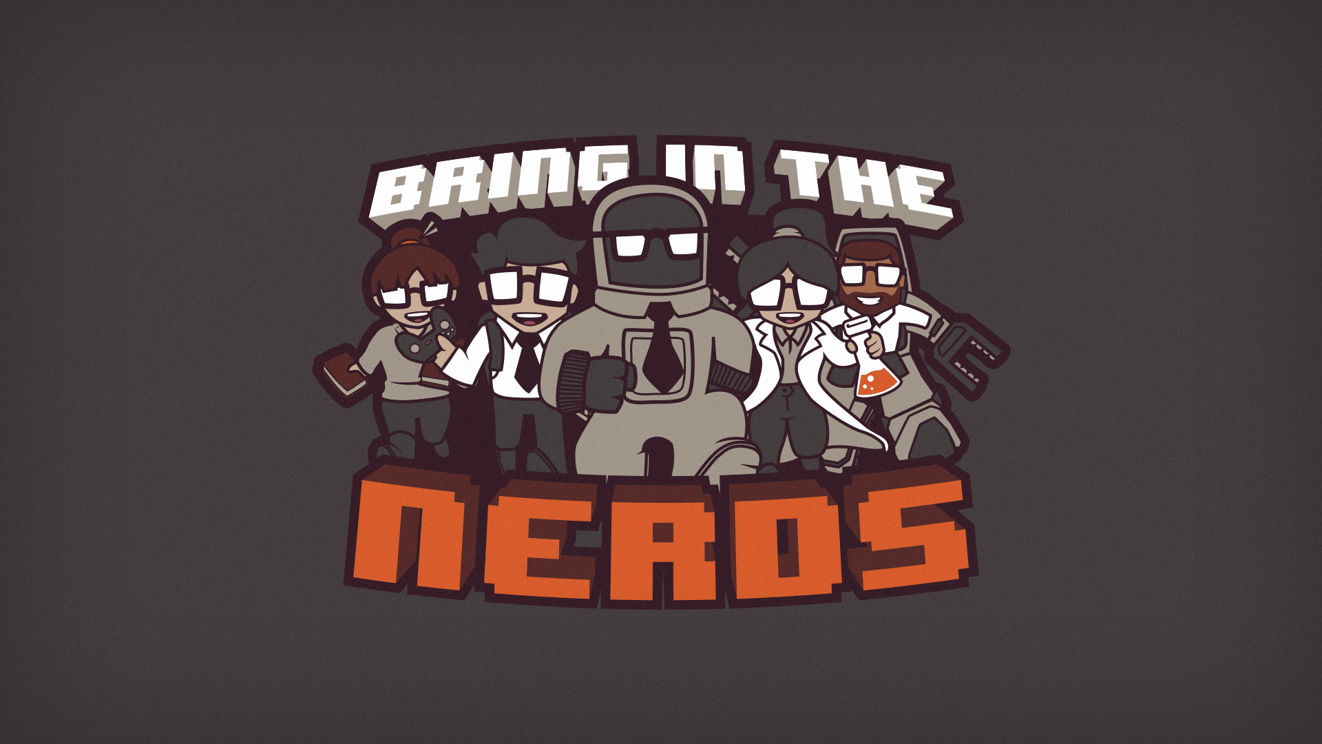 Bring In The Nerds Wallpaper Edition By Blo0p