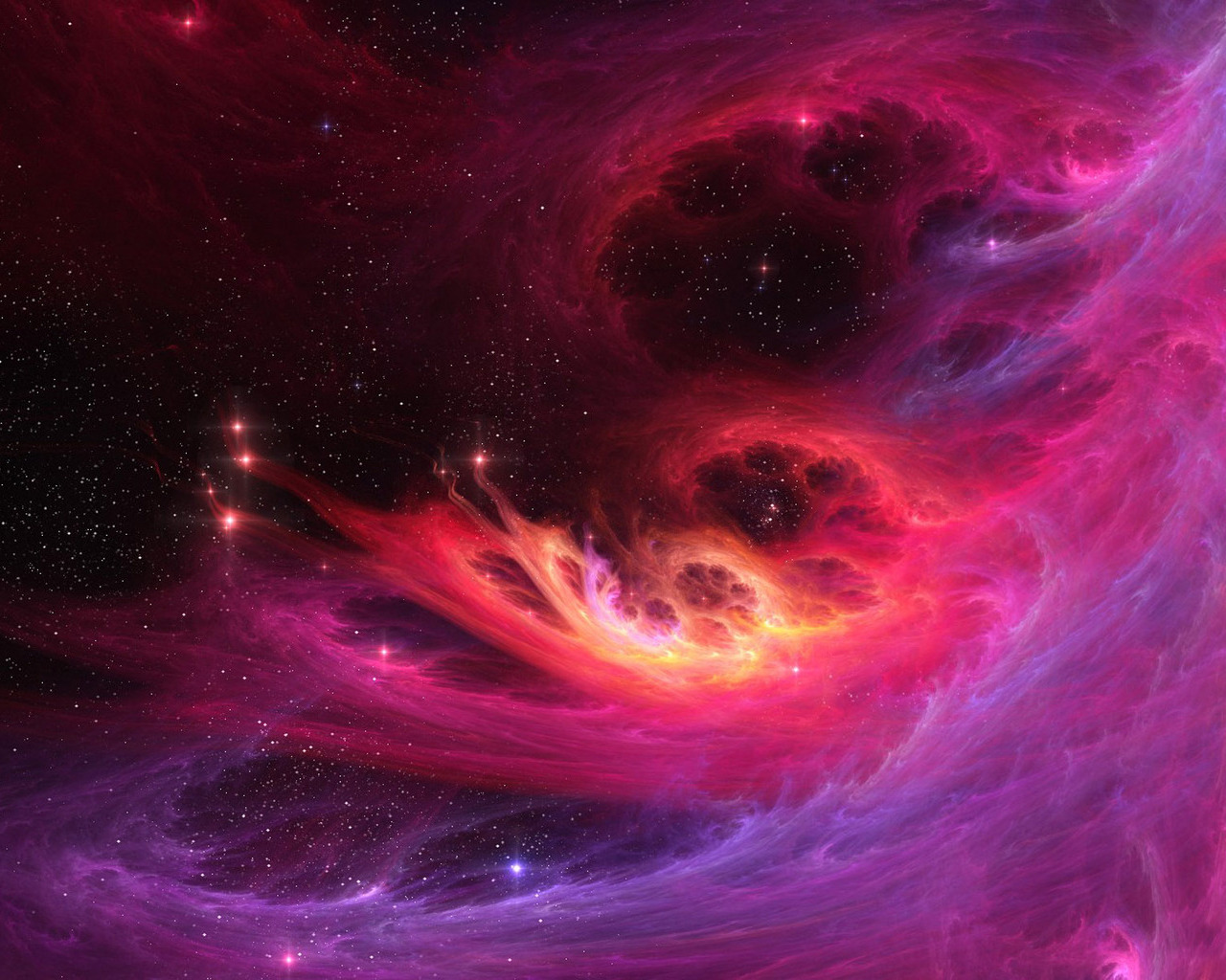 Nebula HD wallpaper 1280x1024