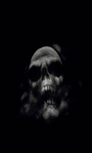 Smoking Skull Live Wallpaper