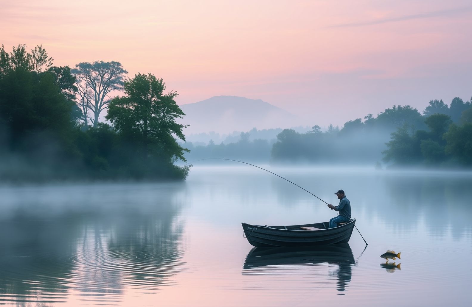 Bass Fishing Wallpaper