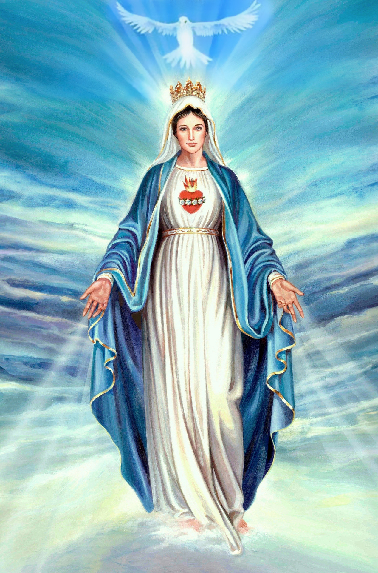 Free download Wallpapers of Mother Mary 55 images 1268x1920 for your Desktop, Mobile & Tablet ...