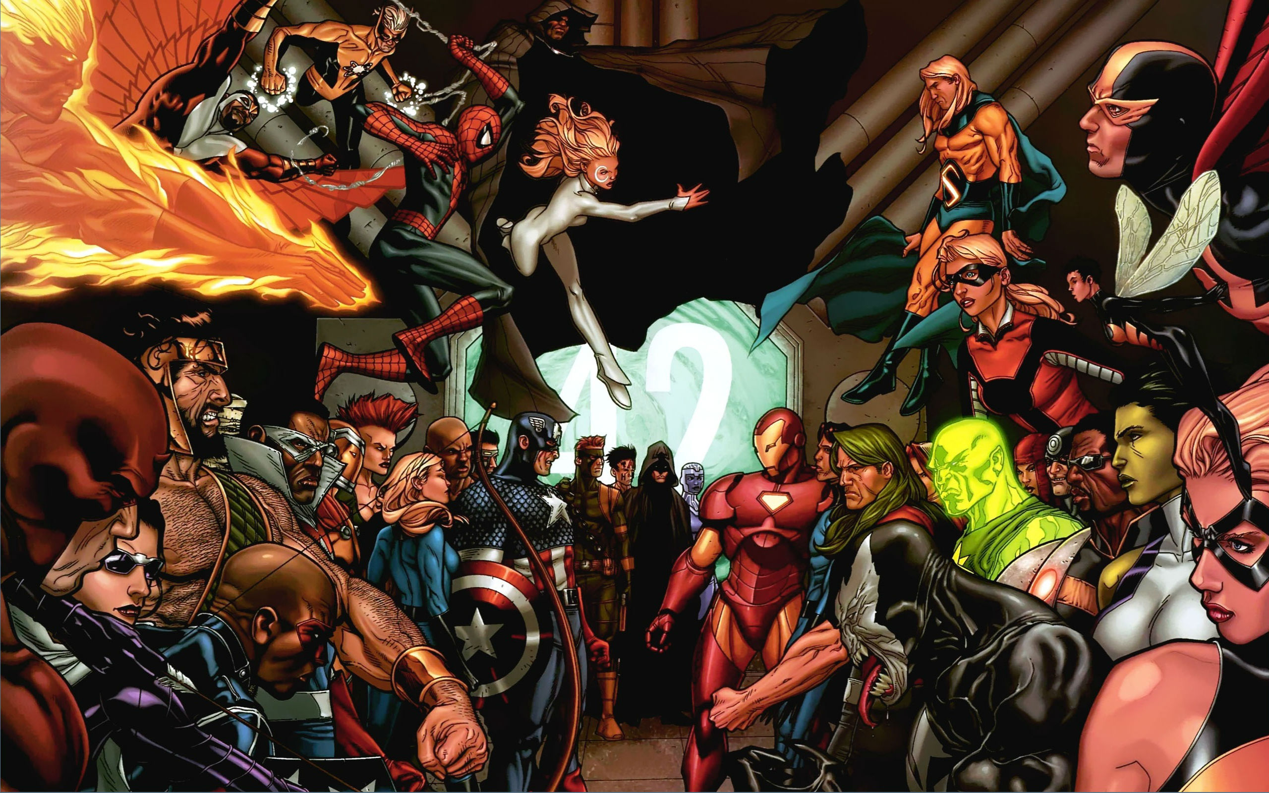Marvel Civil War Puter Wallpaper Desktop Background
