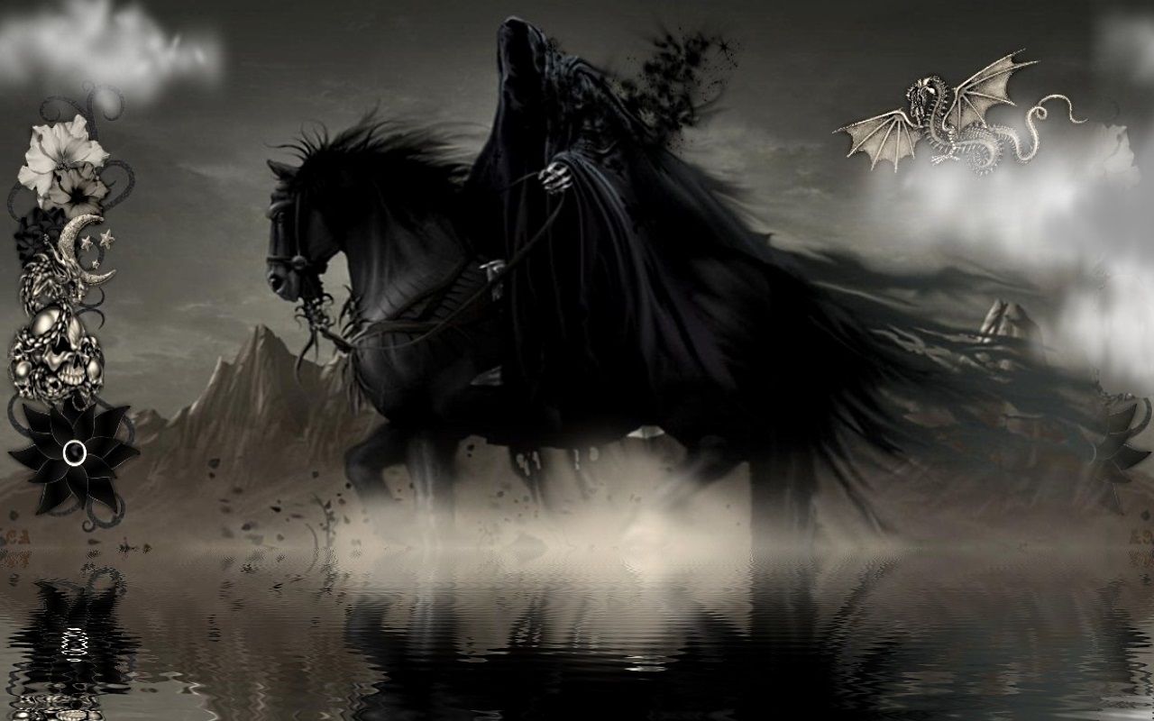 Grim Reaper Wallpaper Background