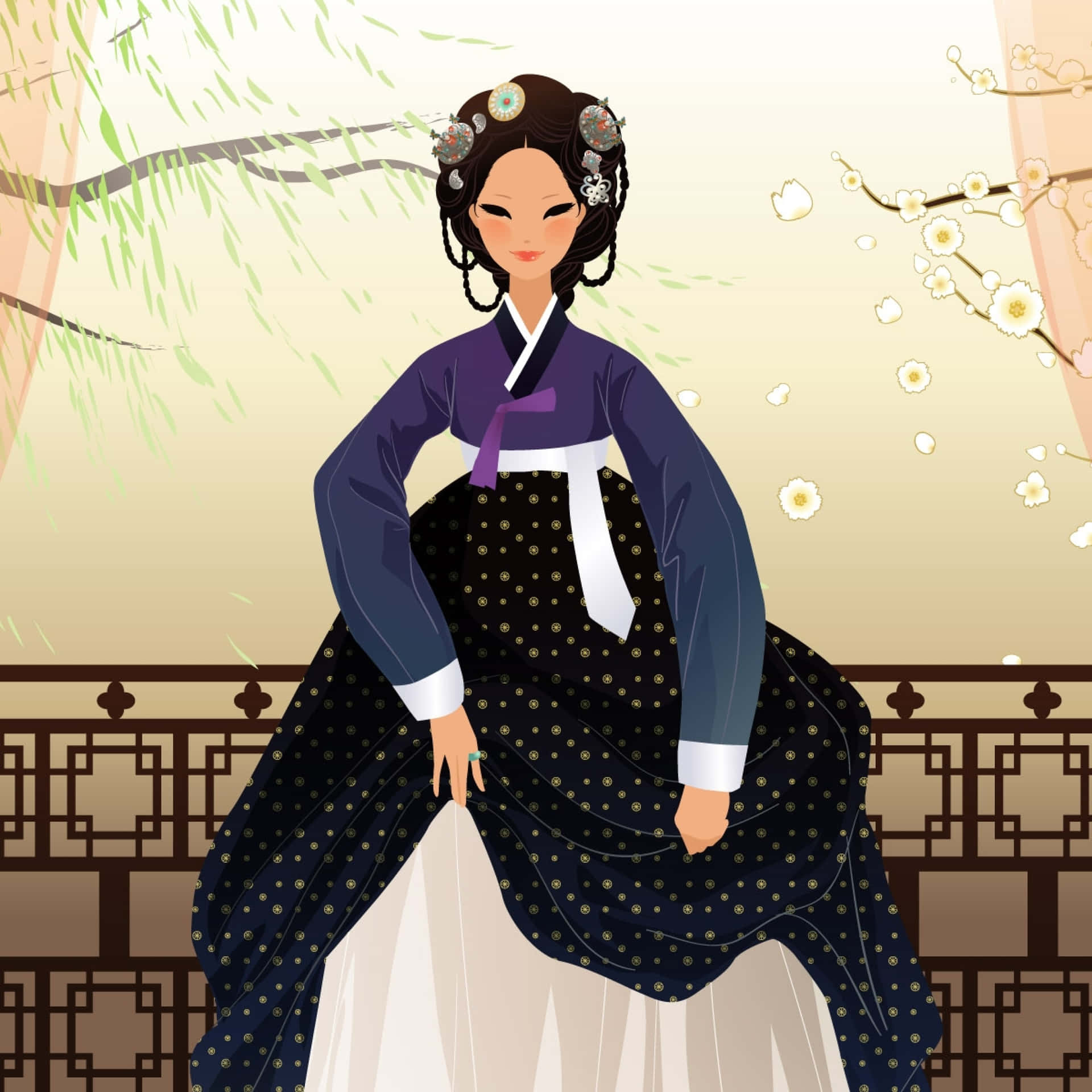 Japanese Women Wallpaper