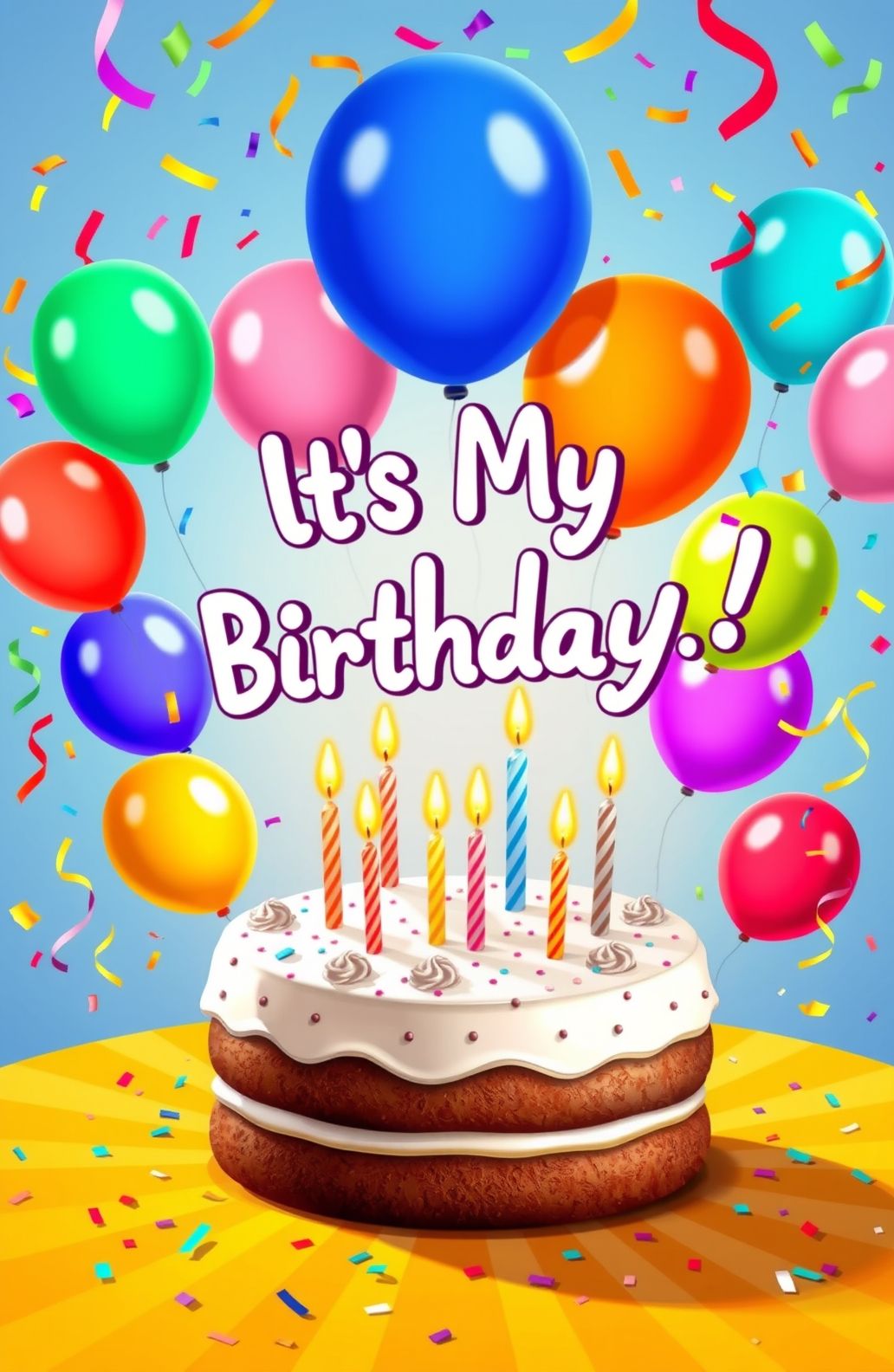 It S My BirtHDay Wallpaper