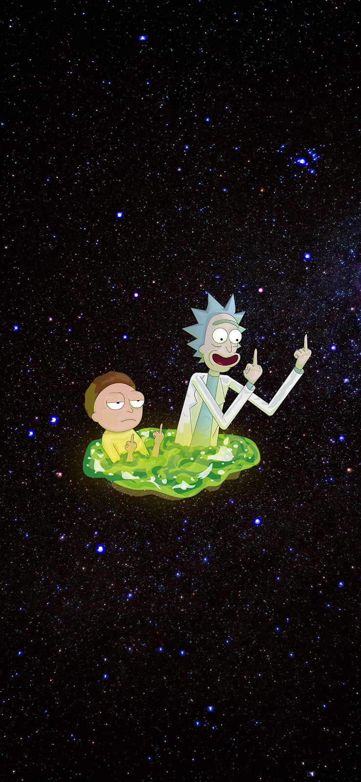 59 wallpapers Rick and Morty para celular