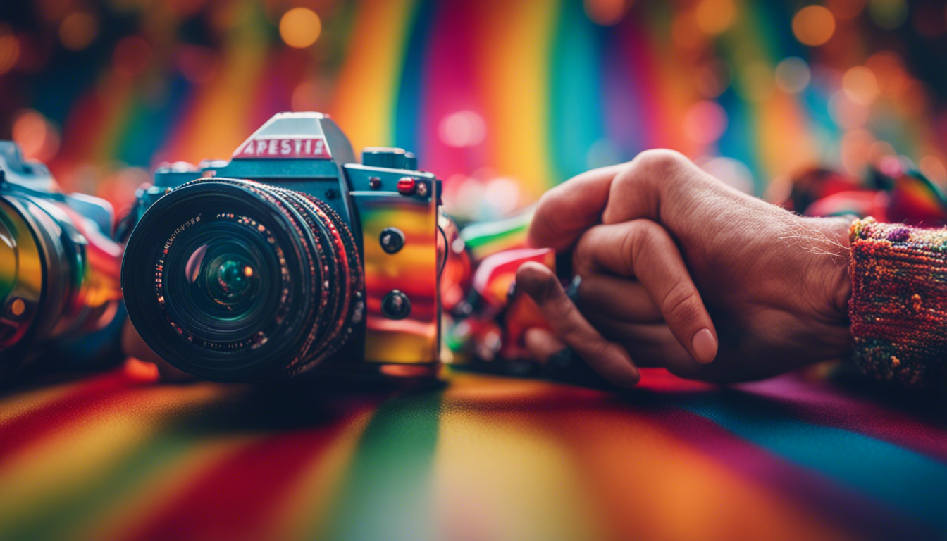 An HD Wallpaper That Captures The Essence Of Pride And Celebrates Individuality Inspired By Unique Vibrant Aesthetics Found In Aesthetic Gallery Let Colors Patterns Bold Designs Speak To Power Self Expression Confidence