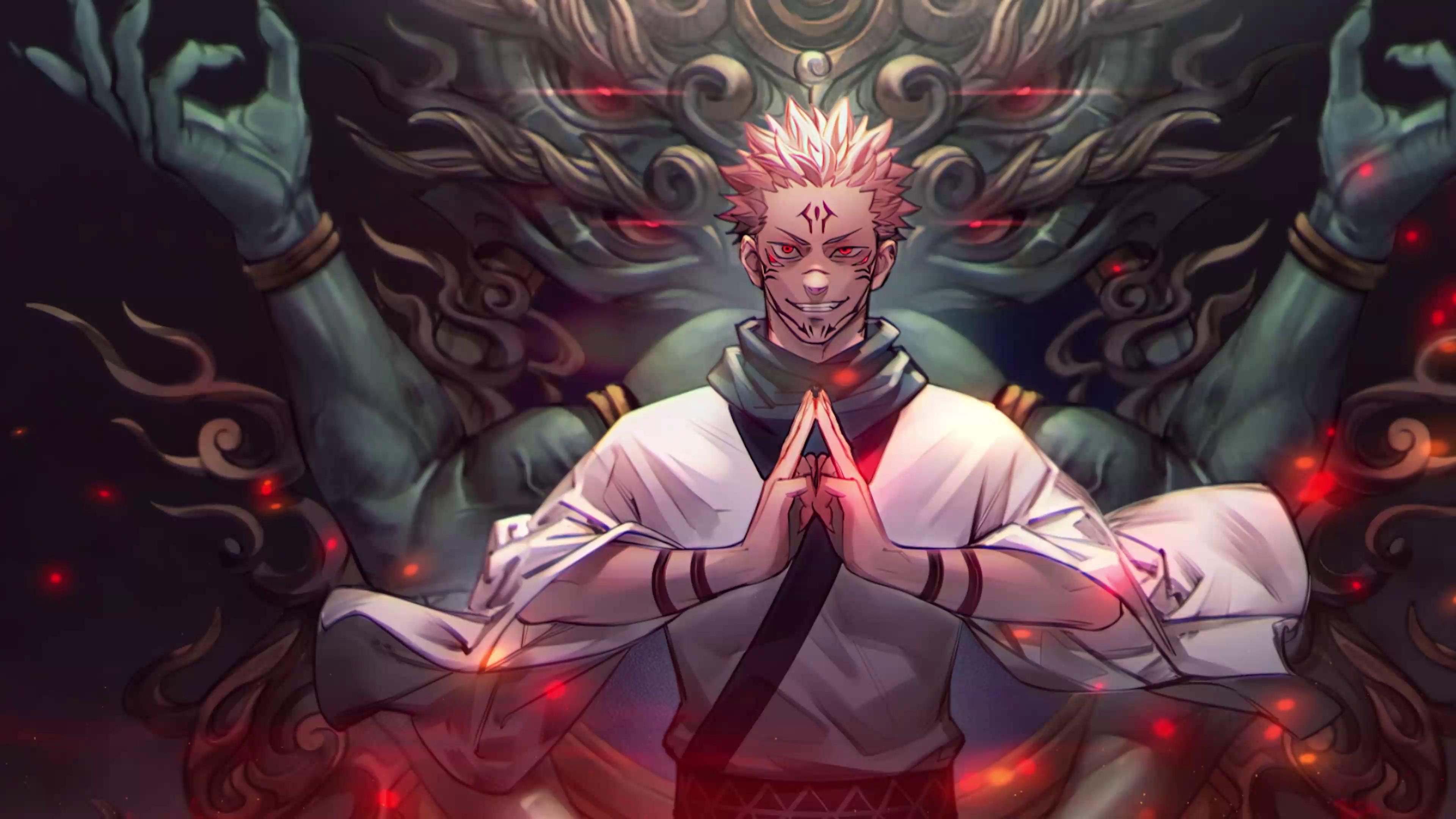 Ryomen Sukuna Mobile Animated Wallpaper