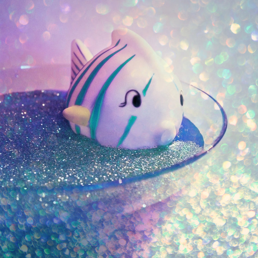 Glitter Fish By Cute And Bright