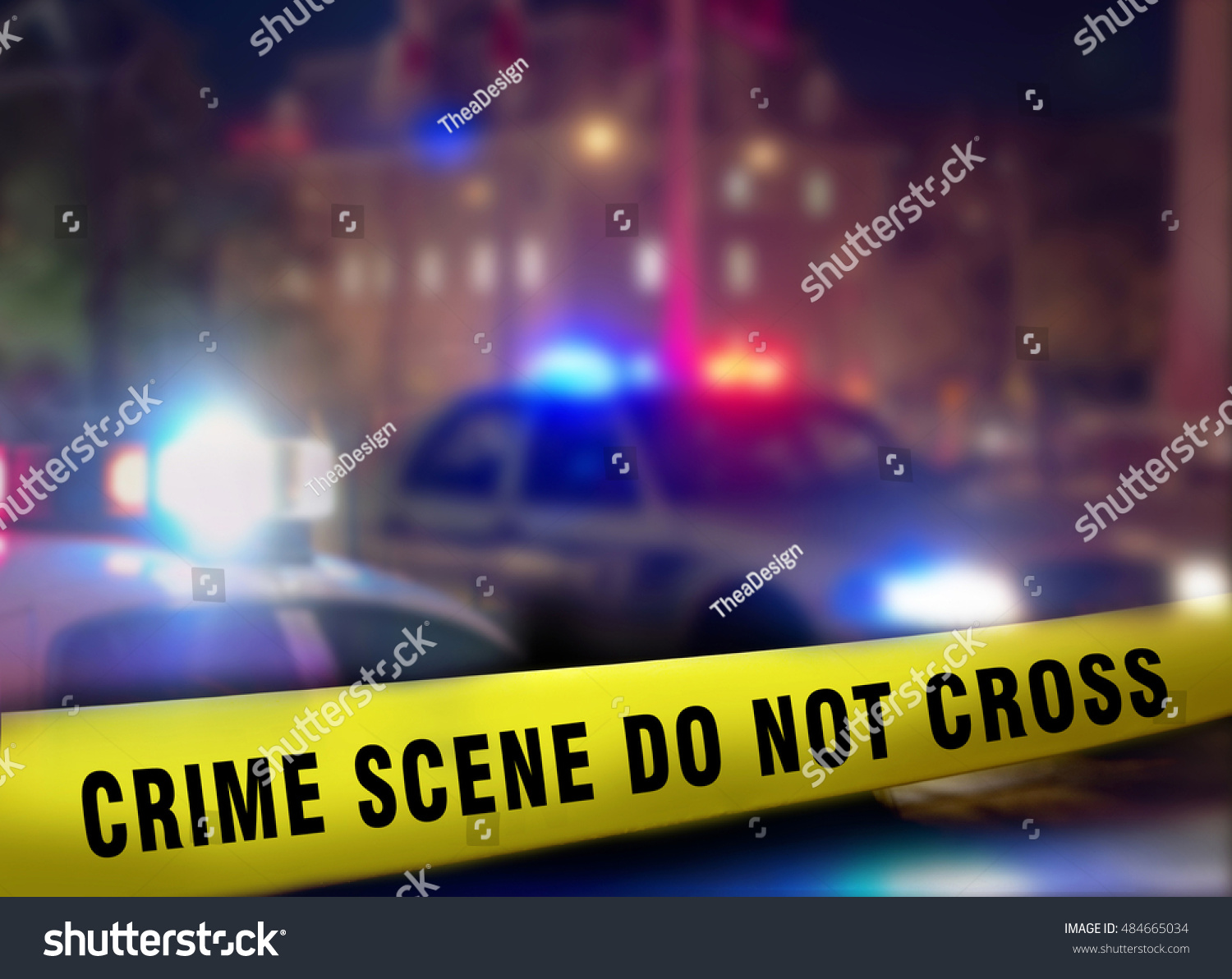 Crime Scene Do Not Cross Tape Stock Photo Edit Now