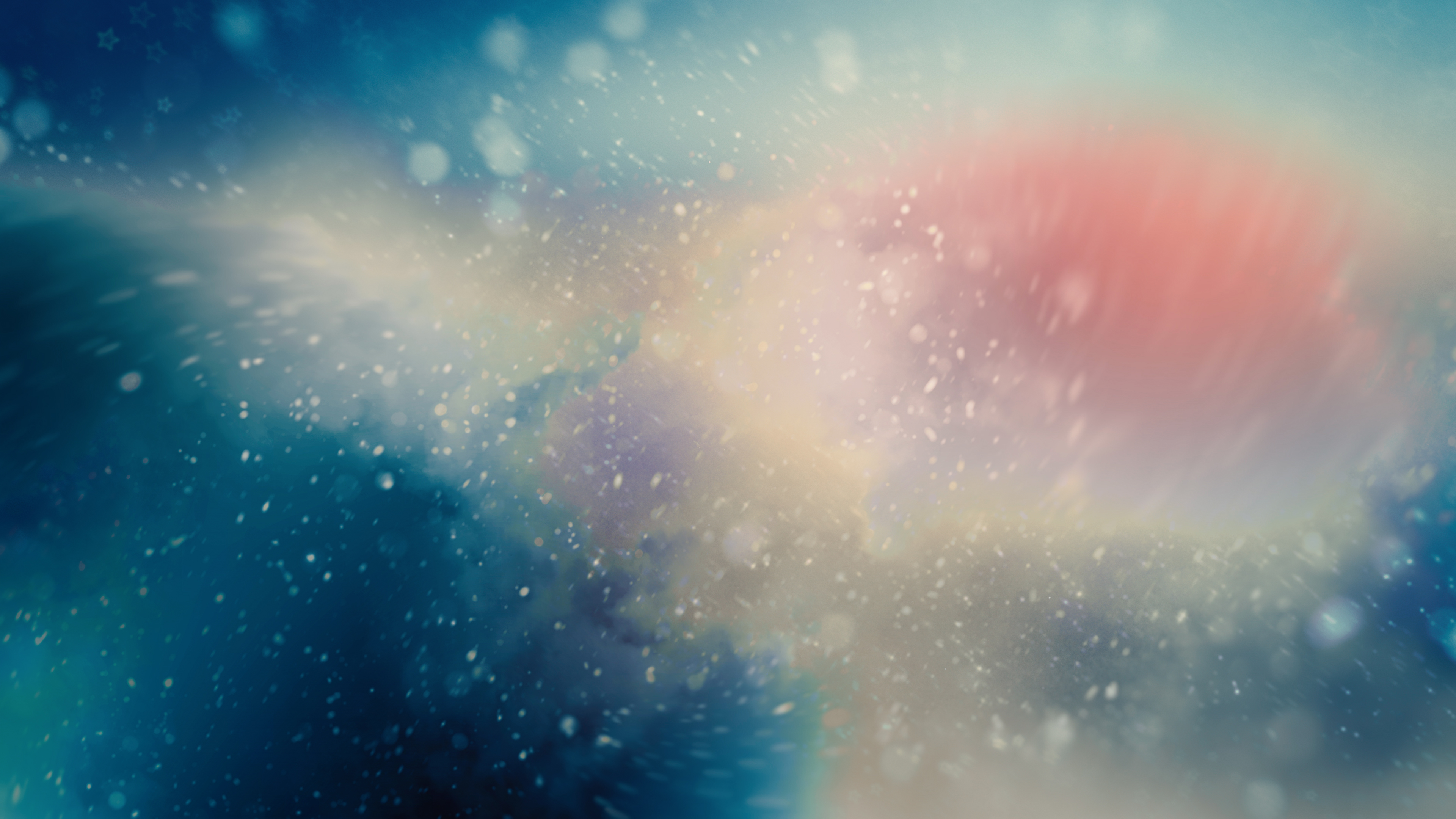Abstract Winter Storm Desktop Background