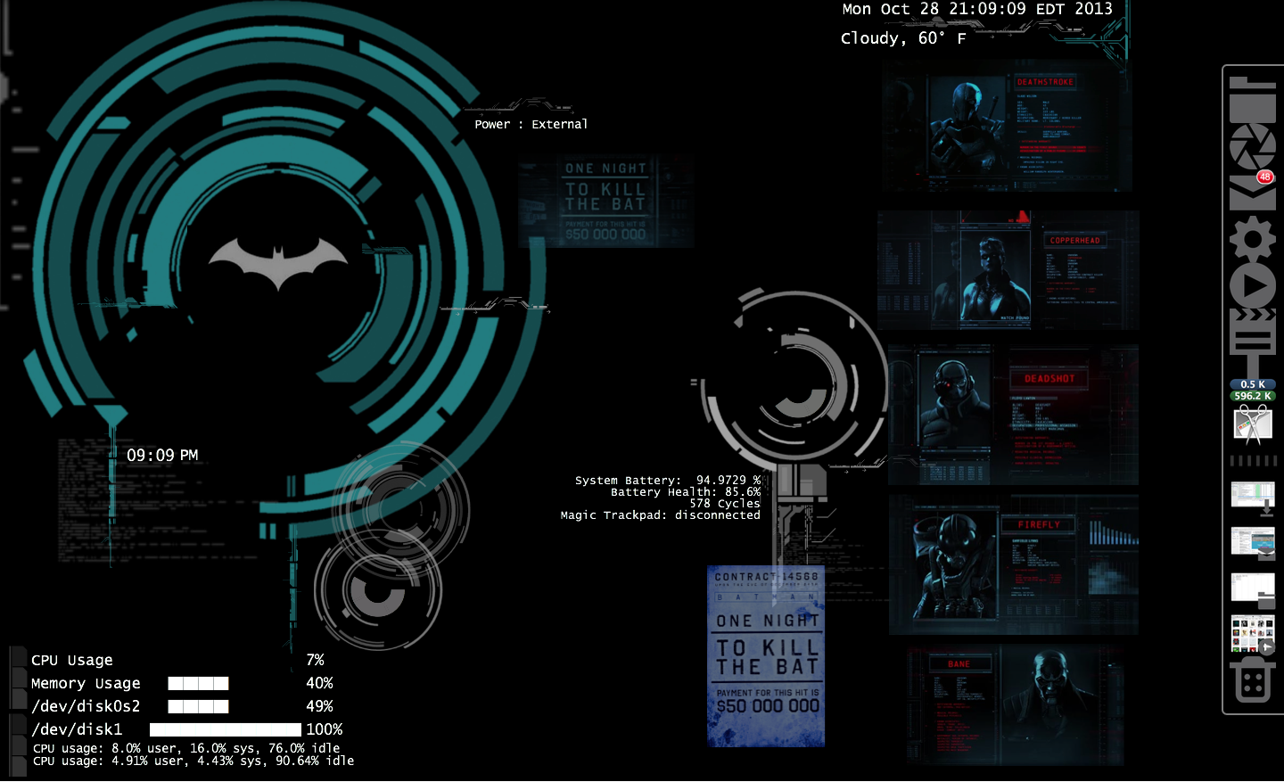 Finished Updating My Bat Puter Batman