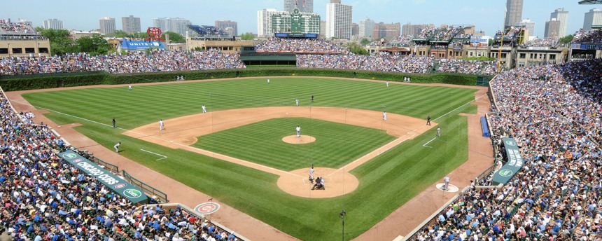 Chicago Cubs Wallpaper Vs Yankees Wrigley Panoramic