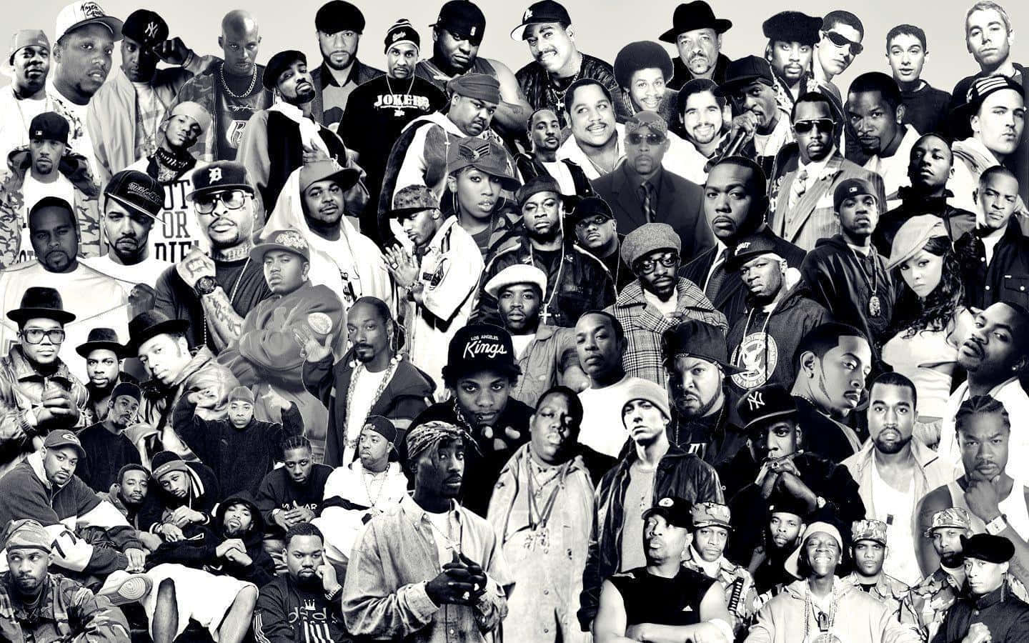 Rapper Collage Wallpaper
