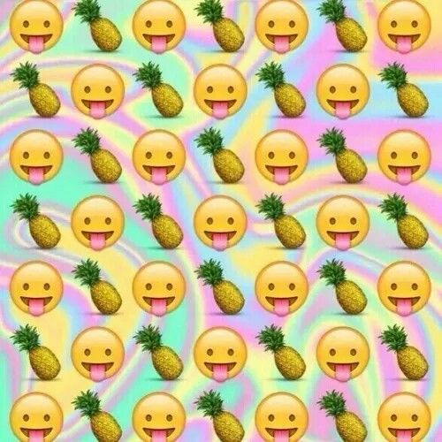 Wallpaper Emoji Pineapple Pap Is De