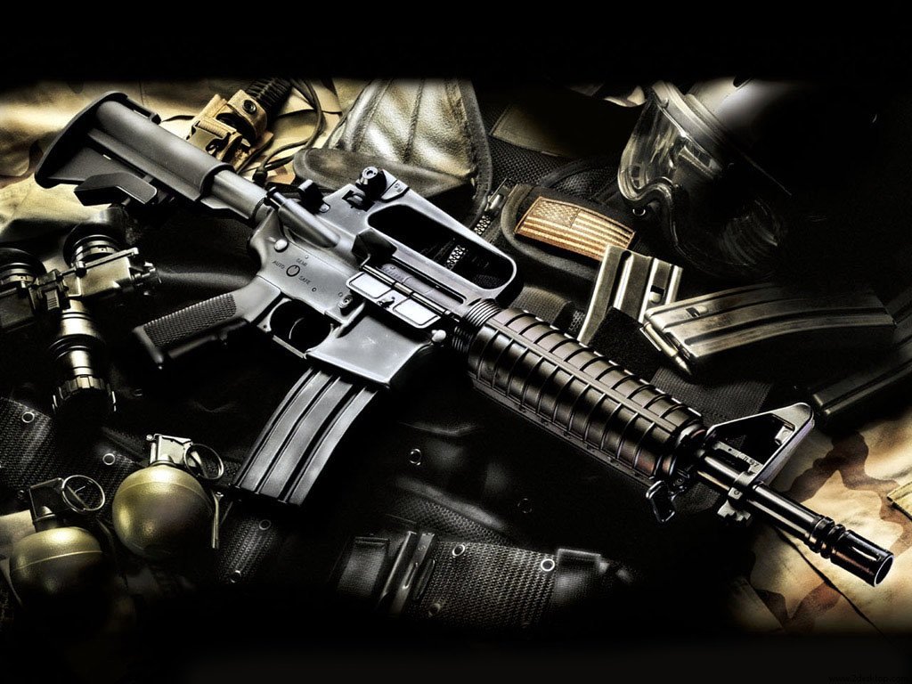 HD M16 Rifle Wallpaper In For Your