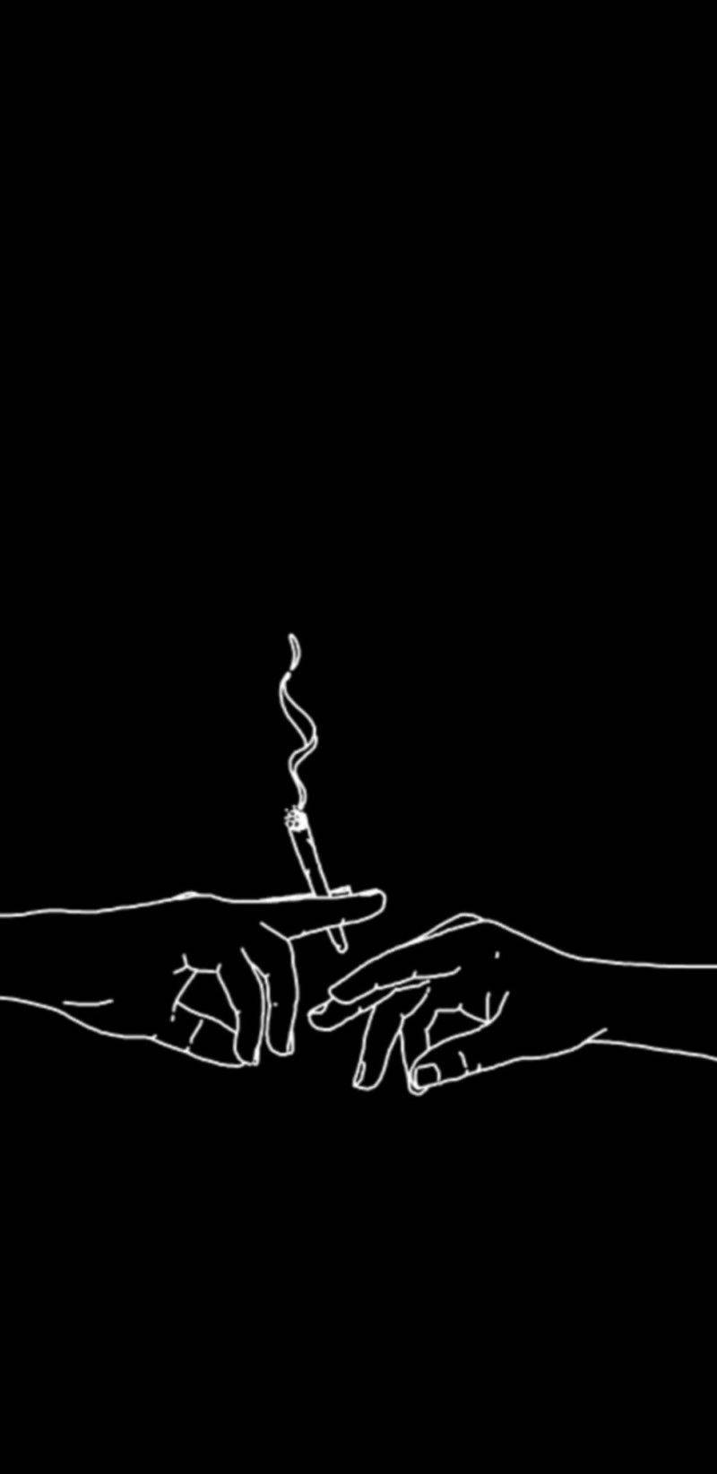 Cute Black And White Aesthetic Background Wallpaper