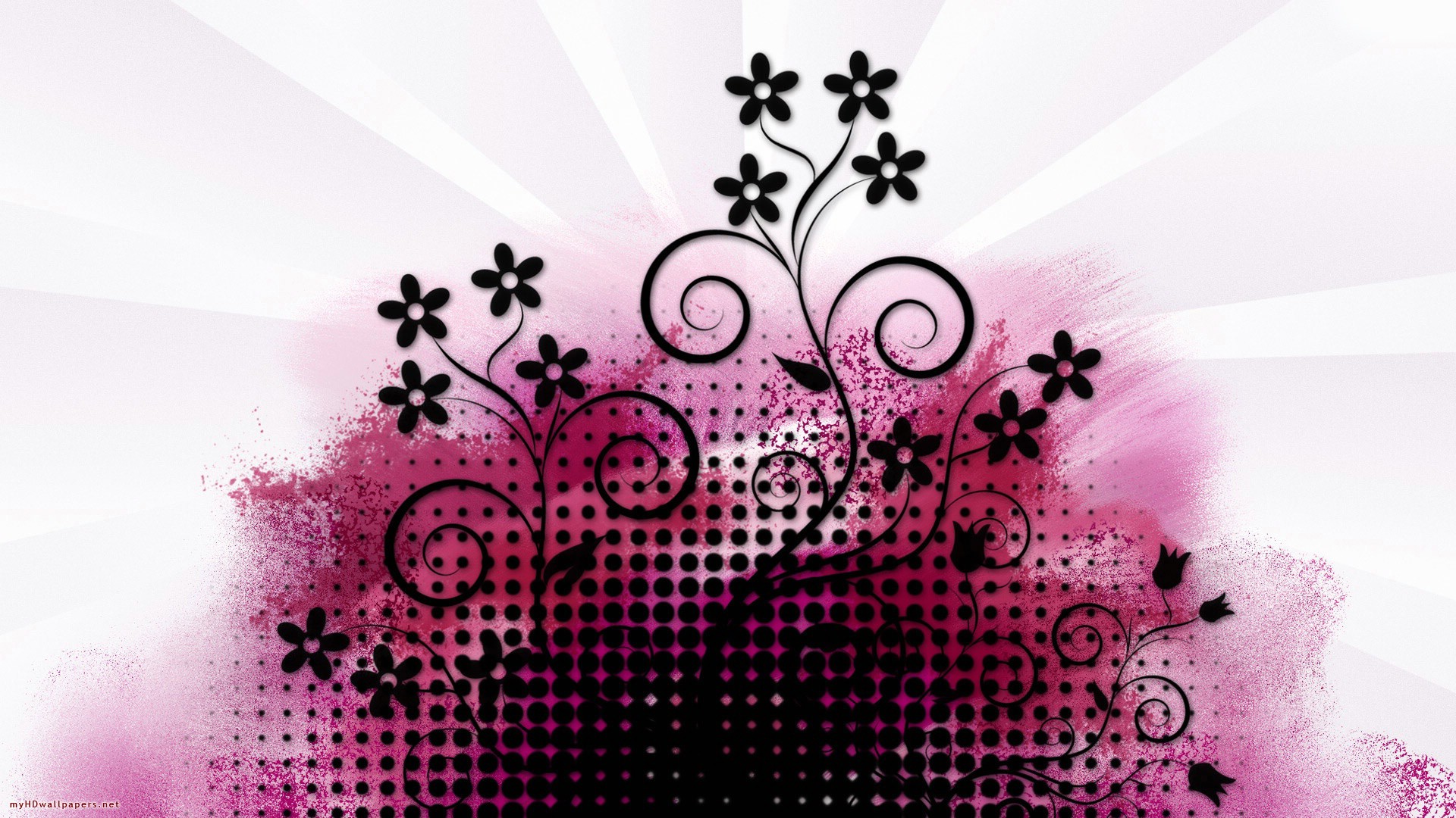 Great pink design   Free Desktop Wallpaper HD Wallpapers Download and